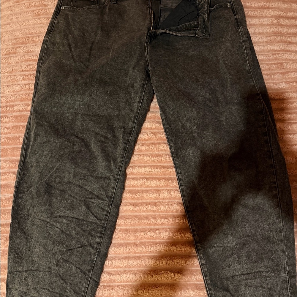 Old Navy Black Straight Jeans